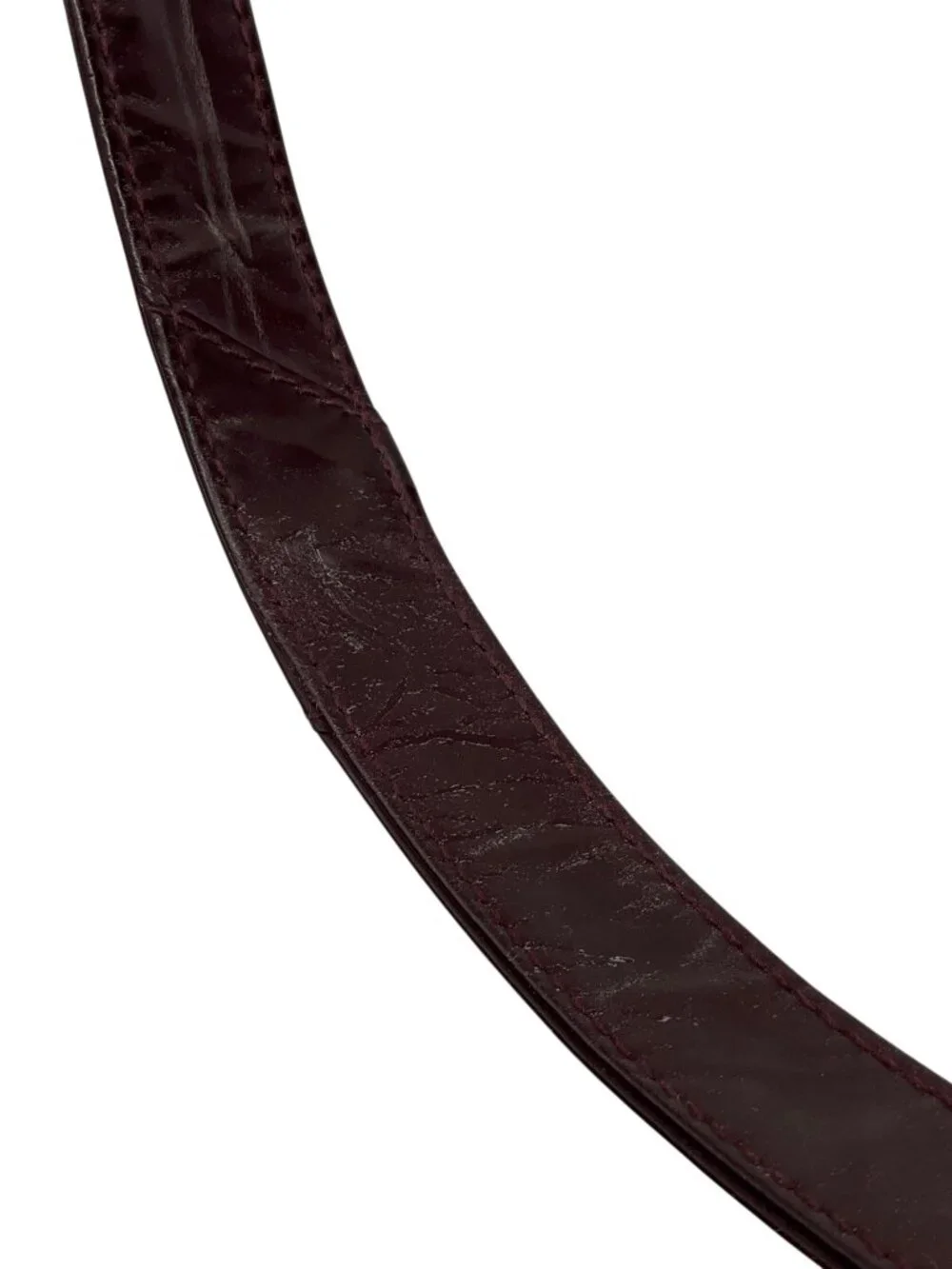 Chanel Burgundy Quilted Leather Vanity Case